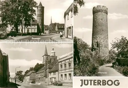 Jueterbog Dammtor Wehrturm Leninstrasse Jueterbog