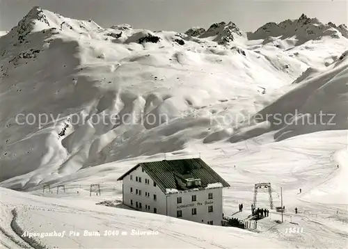 Partenen_Vorarlberg Alpengasthof Piz Buin Wintersportplatz Silvretta Partenen Vorarlberg