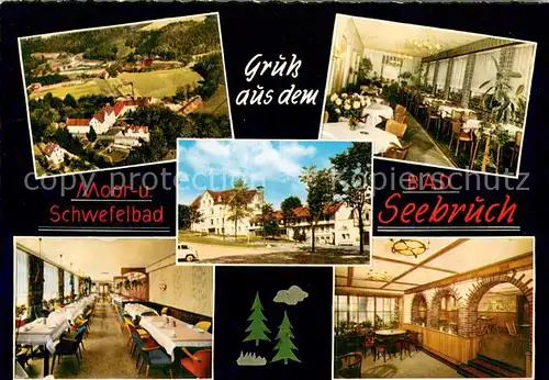 Bad_Seebruch Moor  und Schwefelbad Kurhaus Restaurant Speisesaal Bad_Seebruch