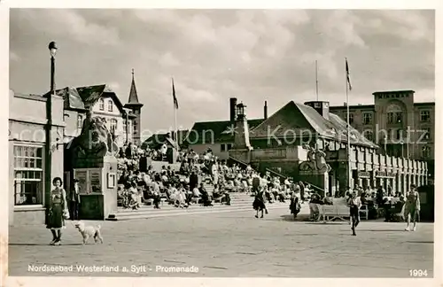 Westerland_Sylt Promenade Westerland_Sylt