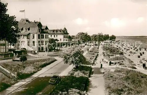 Scharbeutz_Ostseebad Promenade und Strand Scharbeutz_Ostseebad