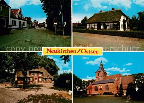AK / Ansichtskarte Neukirchen_Oldenburg Teilansichten Kirche Neukirchen Oldenburg
