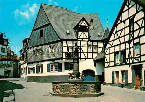 AK / Ansichtskarte Winningen_Mosel Am Weinhexenbrunnen Winningen Mosel