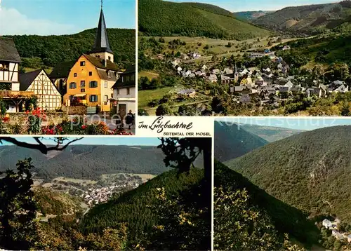 AK / Ansichtskarte Luetz Kirche Fliegeraufnahmen Panorama Luetz