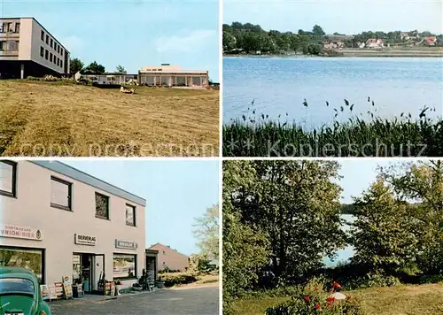 AK / Ansichtskarte Schmalensee Seepartien Kaufladen Schmalensee