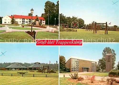 AK / Ansichtskarte Trappenkamp Park Spielplatz Camp Gebaeude Trappenkamp