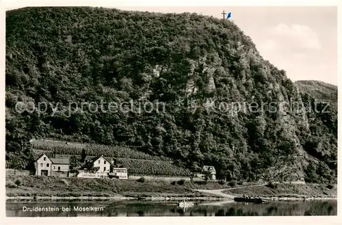 AK / Ansichtskarte Moselkern Druidenstein Gasthaus an der Mosel Moselkern