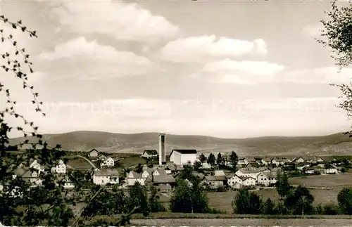 AK / Ansichtskarte Riedlhuette Ortsansicht mit Kirche Bayerischer Wald Riedlhuette