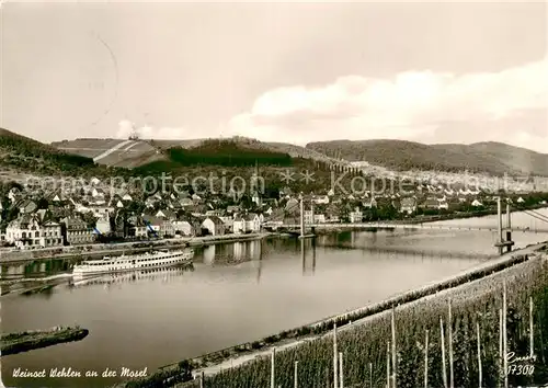 AK / Ansichtskarte Wehlen_Mosel Panorama Wehlen_Mosel