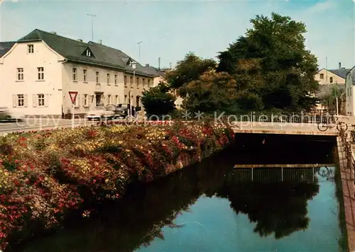 AK / Ansichtskarte Rehau_Oberfranken Rosenufer am Perlenbach Rehau Oberfranken