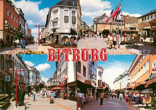 AK / Ansichtskarte Bitburg Fussgaengerzonen Bitburg