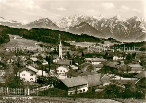 AK / Ansichtskarte Glonn_Ebersberg Panorama Glonn Ebersberg