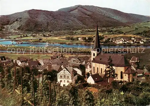 Senheim Senhals Moselpartie Kirche Senheim Senhals