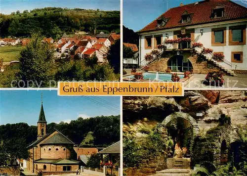 Eppenbrunn Ortsansicht Rathaus Kirche Grotte Eppenbrunn