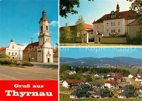 Thyrnau Kirche Schloss Panorama Thyrnau