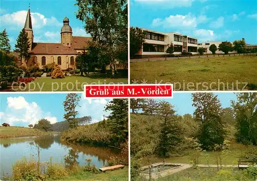 Marienmuenster Voerden Kirche Schule Seepartie Wassertretanlage 