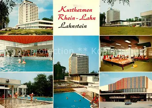 Lahnstein Kurthermen Rhein Lahn Hallen und Freibad Ruheraum Stadthalle Lahnstein