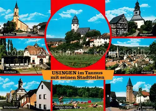 Usingen mit seinen Stadtteilen Usingen