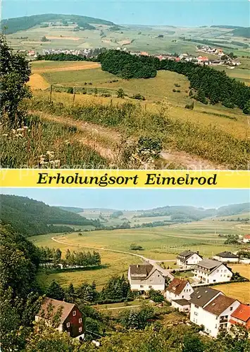 Eimelrod Panorama Erholungsort Landschaft Eimelrod