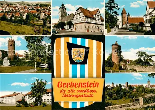 Grebenstein Teilansichten Festungsstadt Stadtmauer Turm Altstadt Grebenstein