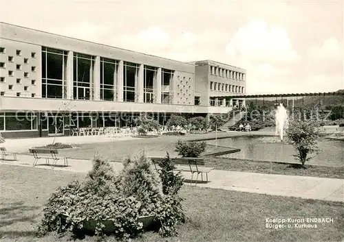 Bad_Endbach Buerger  und Kurhaus Wasserspiele Bad_Endbach