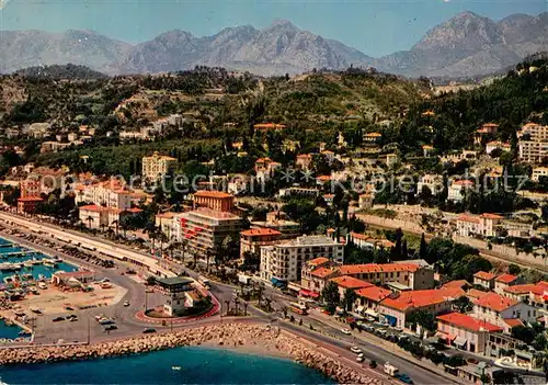 Menton_Alpes_Maritimes Vue generale aerienne Menton_Alpes_Maritimes