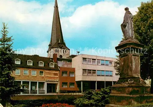 Schoeppenstedt Markt Kirchturm Schoeppenstedt