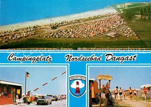 Dangast_Nordseebad Fliegeraufnahme Campingplatz Schranke Stemweder Freizeit Dangast_Nordseebad