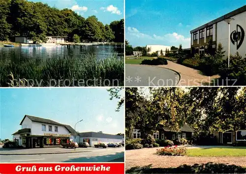 Grossenwiehe Weiher Kaufhaus Teilansichten Grossenwiehe