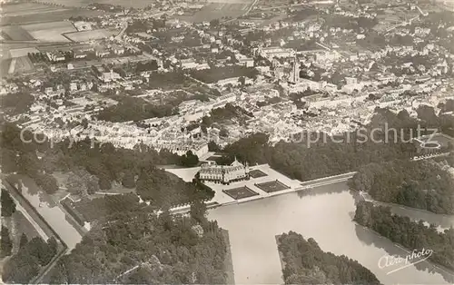 Rambouillet Vue generale aerienne Rambouillet