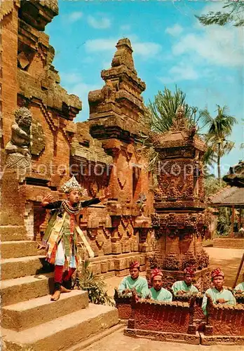 AK / Ansichtskarte Bali_Indonesien Baris dance Bali Indonesien