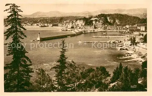 AK / Ansichtskarte Nice_Alpes_Maritimes Vue panoramique depuis le Mont Boron Nice_Alpes_Maritimes