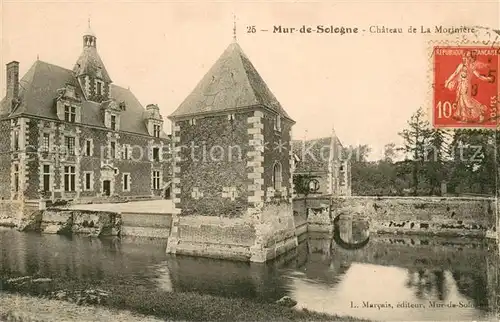 AK / Ansichtskarte Mur de Sologne Chateau de La Moriniere Mur de Sologne