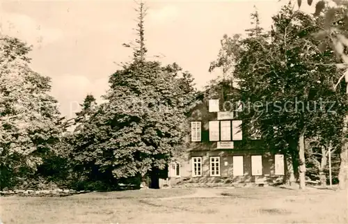 AK / Ansichtskarte Friedrichroda Waldkaffee Tanzbuche Thueringer Wald Friedrichroda