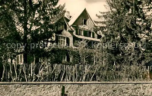 AK / Ansichtskarte Feldberg_Mecklenburg Gaestehaus Pension Haus Holst Feldberg_Mecklenburg