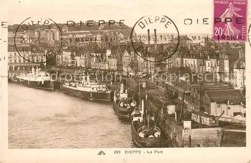 AK / Ansichtskarte Dieppe_76 Le Port 