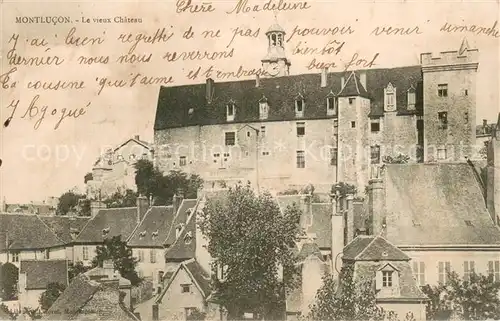 AK / Ansichtskarte Montlucon Le vieux Chateau Montlucon