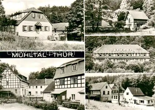 AK / Ansichtskarte Eisenberg_Thueringen HOG Waldhaus zur Meuschkensmuehle Muehlen im Muehltal Eisenberg Thueringen