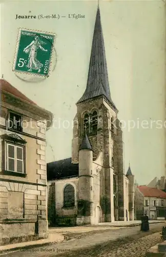 AK / Ansichtskarte Jouarre Eglise Kirche Jouarre