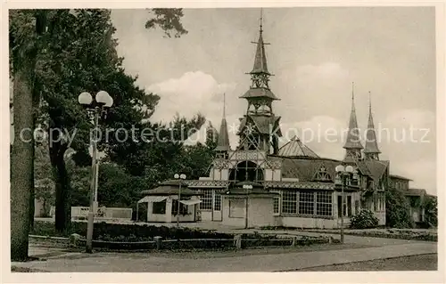 AK / Ansichtskarte Heringsdorf_Ostseebad_Usedom Kurhaus Promenade Heringsdorf_Ostseebad