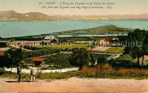 AK / Ansichtskarte Giens_Var Etang des Pesquiers et la Chaine des Maures Giens_Var