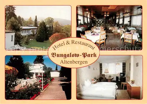 AK / Ansichtskarte 0 Altenbergen_Thueringen Hotel Restaurant Bungalow-Park Altenbergen Thueringen