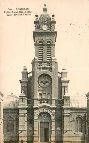 AK / Ansichtskarte Roubaix Eglise Saint Redempteur Saint Saviour Church Roubaix