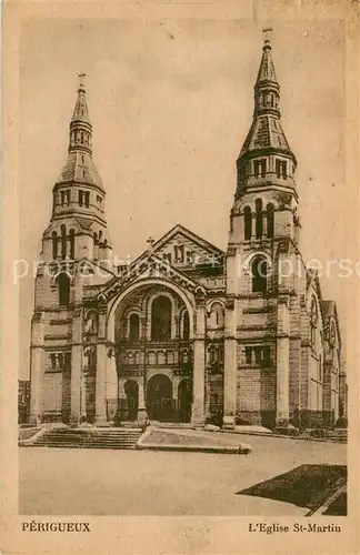 AK / Ansichtskarte Perigueux Eglise Saint Martin Perigueux