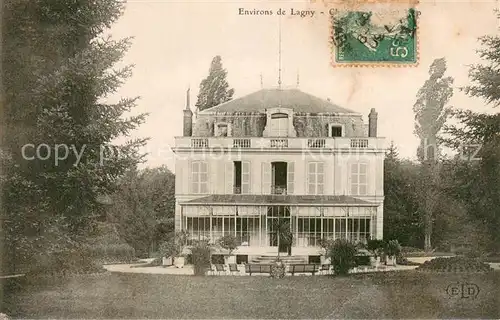 AK / Ansichtskarte Lagny Chateau Schloss Lagny