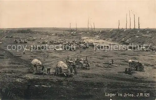 AK / Ansichtskarte 121_Regiment_IR_121_Infanterie_Ludwigsburg Lager in Irles Jrles 