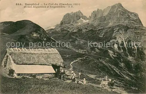 AK / Ansichtskarte Col_du_Glandon et les Aiguilles d Argentiere 