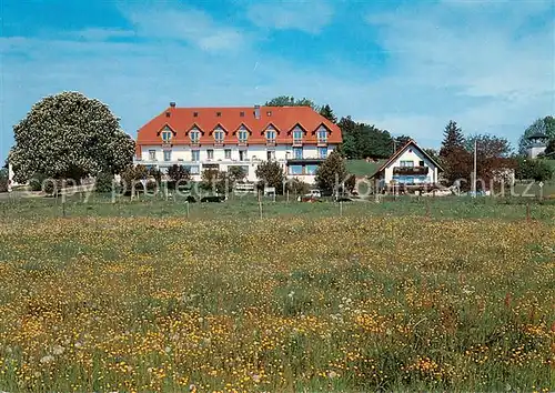 AK / Ansichtskarte Illmensee Berggasthof Pension Hoechsten Illmensee