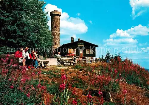 AK / Ansichtskarte Herzberg_Harz Berggaststaette Grosser Knollen Herzberg Harz