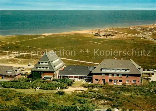 AK / Ansichtskarte Kampen_Sylt Fliegeraufnahme Kampen Sylt